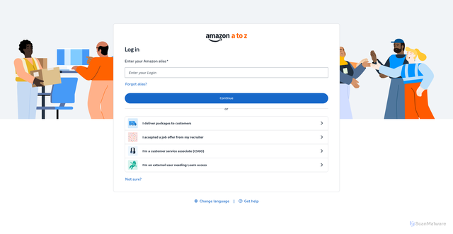 Security scan screenshot of https://news.a2z.com