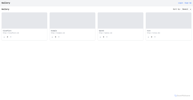 Security scan screenshot of http://18eea9d1-create-a-website-frontend.pages.dev/