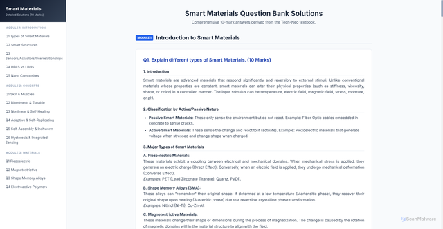 Security scan screenshot of https://smartmaterialsqbank-kbe19xn27y.edgeone.app/