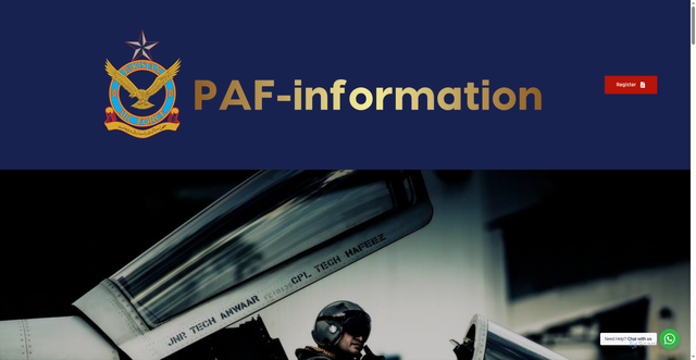 Security scan screenshot of https://paf-information.com/