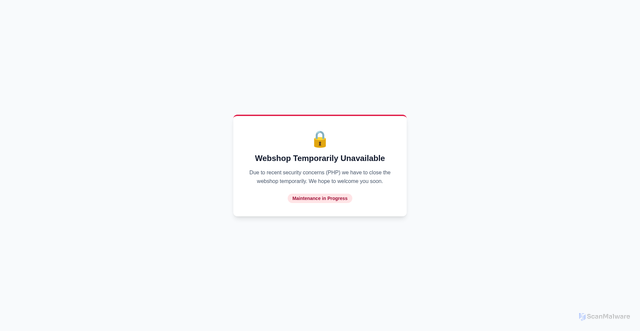 Security scan screenshot of https://vink.se