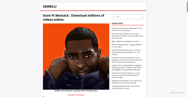 Security scan screenshot of https://snowloadi.pages.dev/post/dave-ft-mostack/