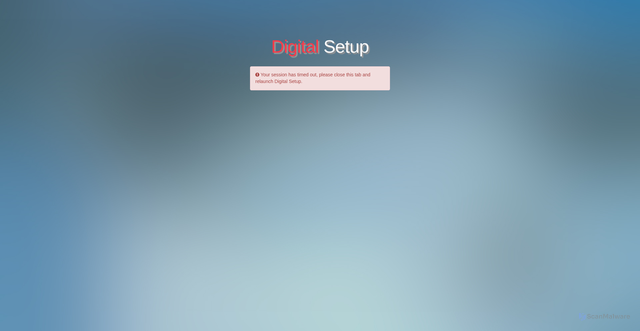 Security scan screenshot of https://digitalsetup.follettsoftware.com