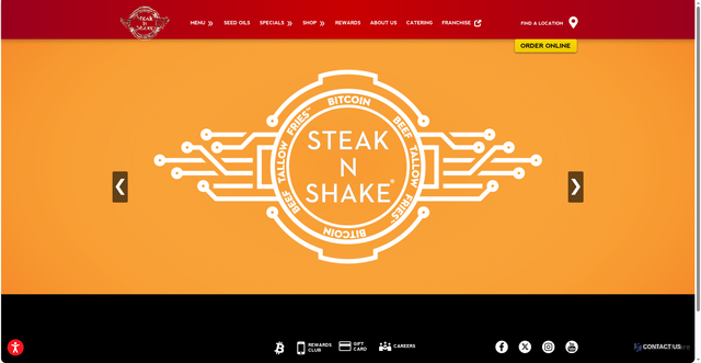 Security scan screenshot of https://www.steaknshake.com/