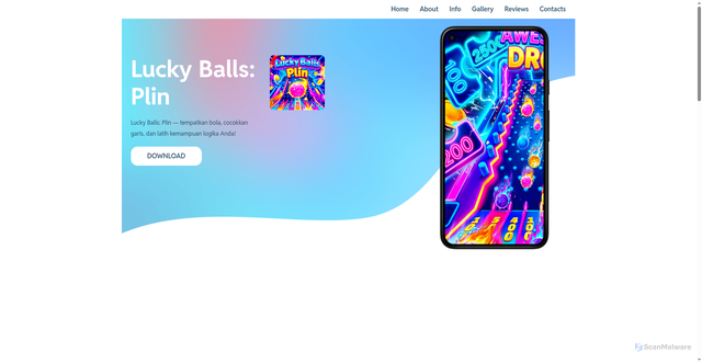 Security scan screenshot of https://voyagelunar.shop/