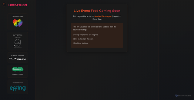 Security scan screenshot of http://arrc-loopathon-vue.pages.dev/