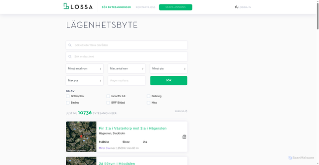 Security scan screenshot of https://wikpedia.se