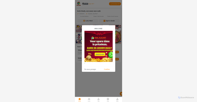 Security scan screenshot of https://8m.game/