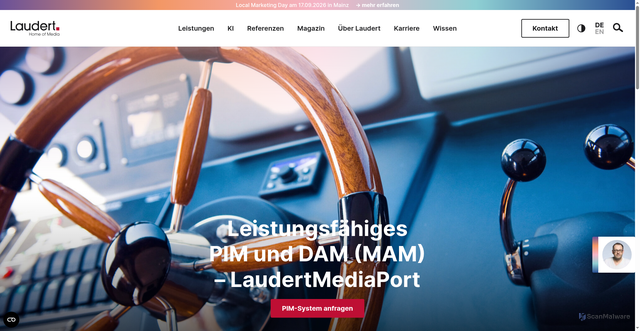 Security scan screenshot of https://mediaport3.de