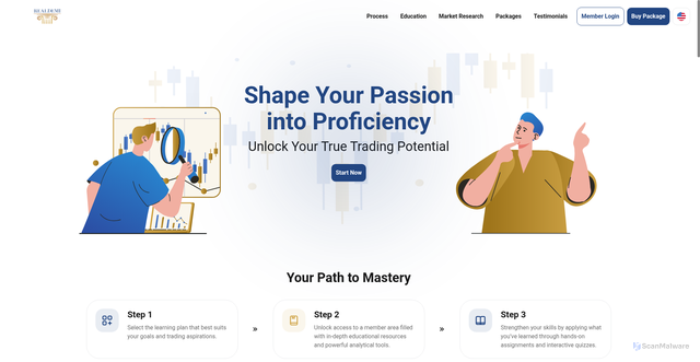 Security scan screenshot of https://realdemic.pages.dev/index803e.html?alg_currency=EUR