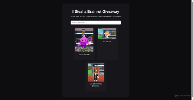 Security scan screenshot of https://sabgiveaway-j9bsxaeg37.edgeone.app/