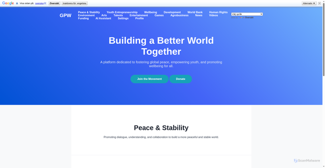 Security scan screenshot of https://globalstability-wokxfymw0g.edgeone.app/