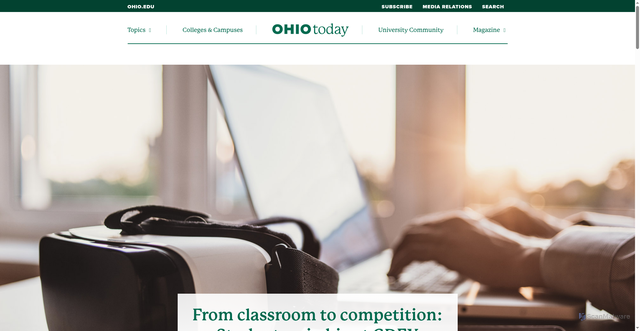 Security scan screenshot of https://www.ohio.edu/news/2025/09/classroom-competition-students-win-big-gdex