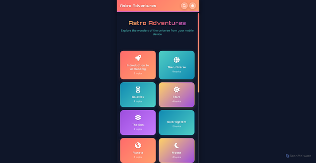 Security scan screenshot of https://astroadventures-ja66b142lo.edgeone.app/