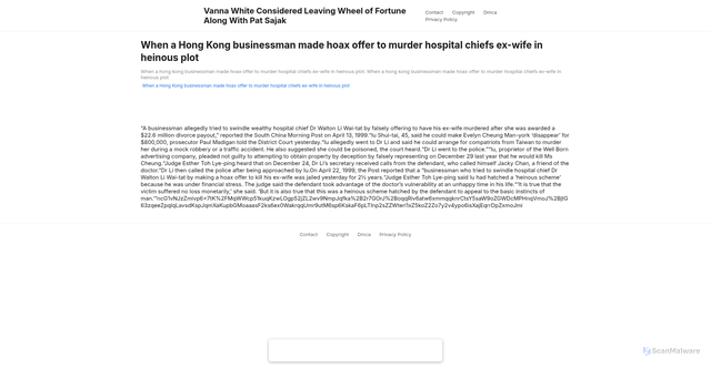 Security scan screenshot of https://portcerealistahugo-u0ssdu7xjg.edgeone.app/18674-when-a-hong-kong-businessman-made-hoax-offer-to-murder-hospital-chiefs-ex-wife-in-heinous-plot.html