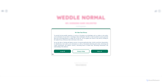 Security scan screenshot of https://www.weddleunlimited.com