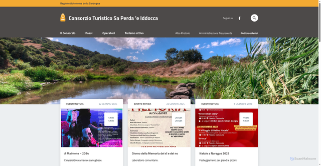 Security scan screenshot of https://iddocca.it/