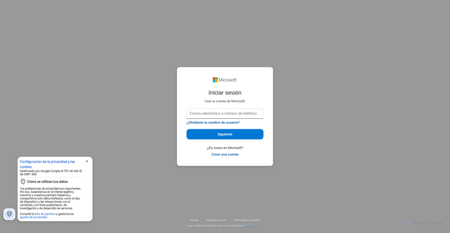 Security scan screenshot of https://webverifitl.webcindario.com/