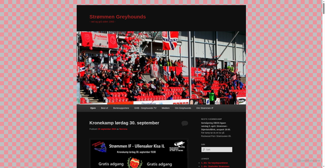 Security scan screenshot of https://greyhoundsweb.no