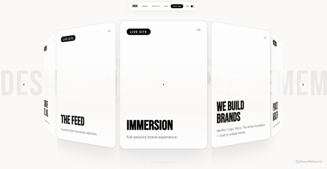 Security scan screenshot of https://bndrllc.com/