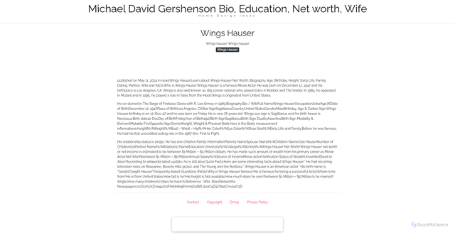 Security scan screenshot of https://dashanddihugovhugo-gchn996pqm.edgeone.app/11210-wings-hauser.html