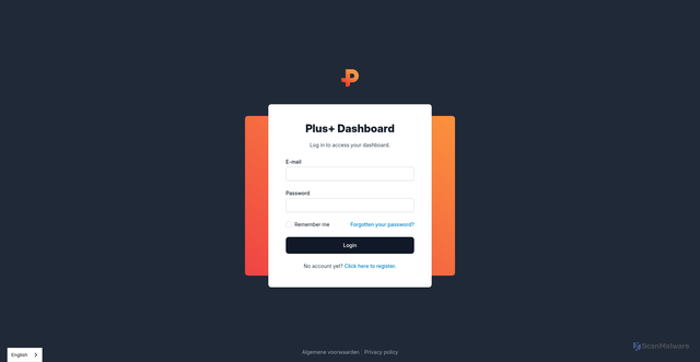 Security scan screenshot of https://app.dmws.plus