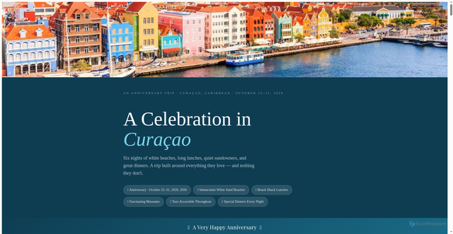 Security scan screenshot of https://anniversary-trip-oct-t6z34jz4vf.edgeone.app/