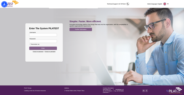 Security scan screenshot of https://intercat.co.il