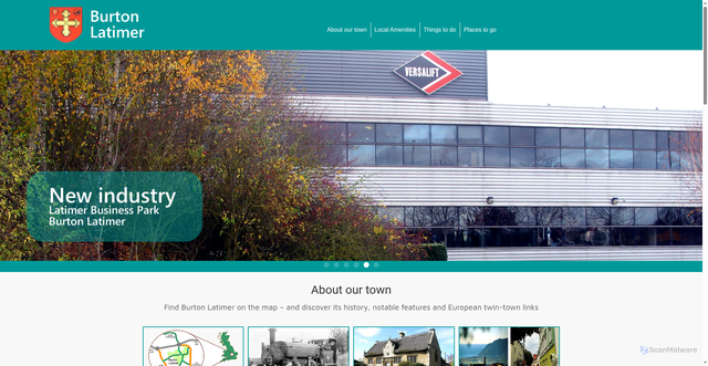 Security scan screenshot of https://www.burtonlatimer.org/?doing_wp_cron=1765656021.5534000396728515625000