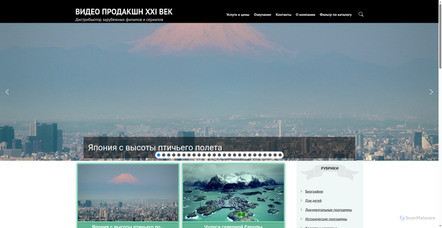 Security scan screenshot of https://vpxxi.ru