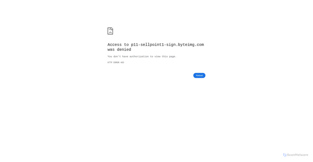 Security scan screenshot of https://p11-sellpoint1-sign.byteimg.com