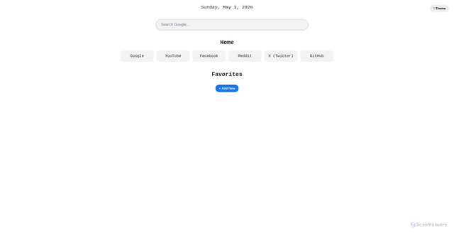 Security scan screenshot of https://homepage-browser-cqv7f9ggxt.edgeone.app/