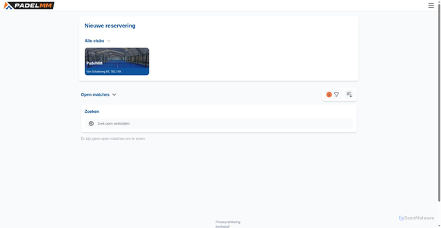 Security scan screenshot of https://banenchecker.nl/boeken/Wj4f71feec7