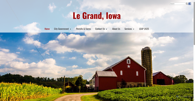 Security scan screenshot of https://www.legrandiowa.com/