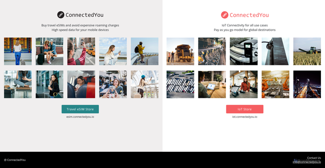Security scan screenshot of https://connectedyou.io