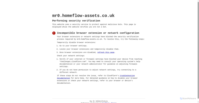 Security scan screenshot of https://mr0.homeflow-assets.co.uk
