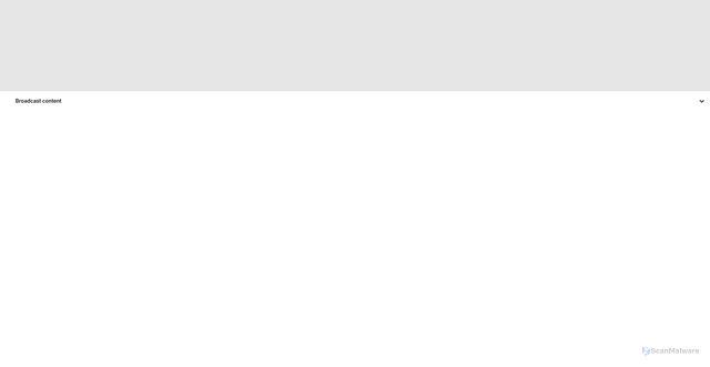 Security scan screenshot of https://broadcast.app.guidde.com