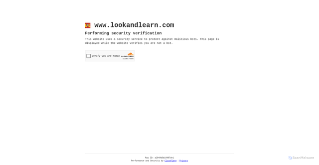 Security scan screenshot of https://www.lookandlearn.com