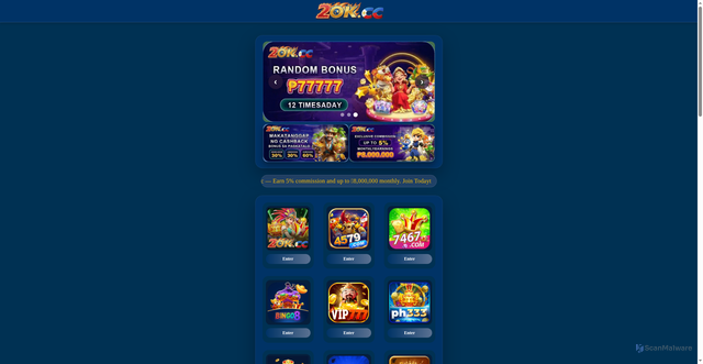 Security scan screenshot of https://mnl168slots.com/otk5zmi1n.html