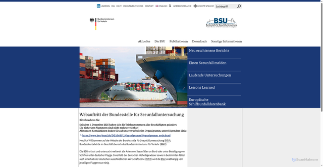 Security scan screenshot of https://www.bsu-bund.de/DE/Home/home_node.html