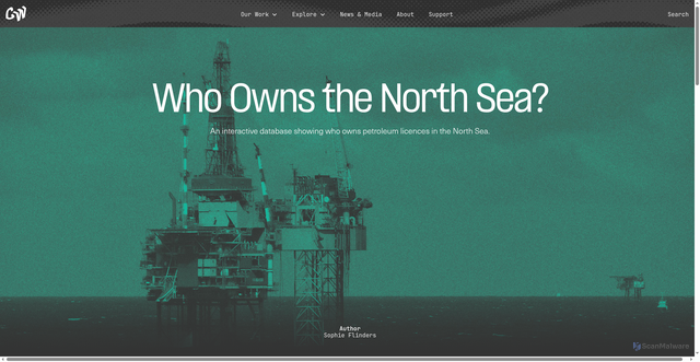 Security scan screenshot of https://www.common-wealth.org/interactive/who-owns-the-north-sea