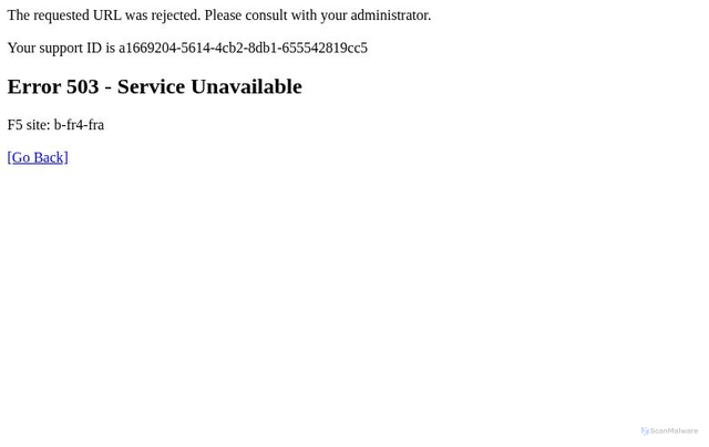 Security scan screenshot of https://myturn.ca.gov/