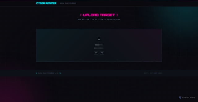Security scan screenshot of http://resize-img-7al.pages.dev/