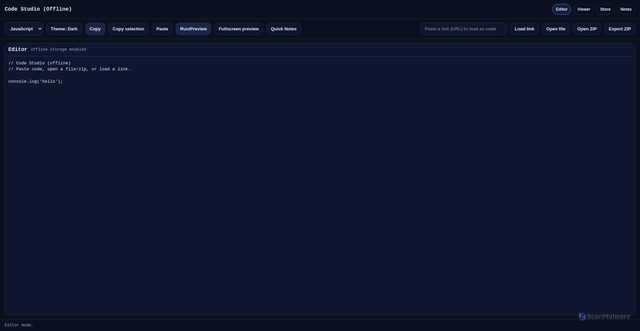 Security scan screenshot of https://codestudio2-dpgy8u7f42gq.edgeone.dev/