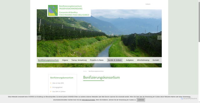 Security scan screenshot of https://www.bfk.it/de/bonifizierungskonsortium.html