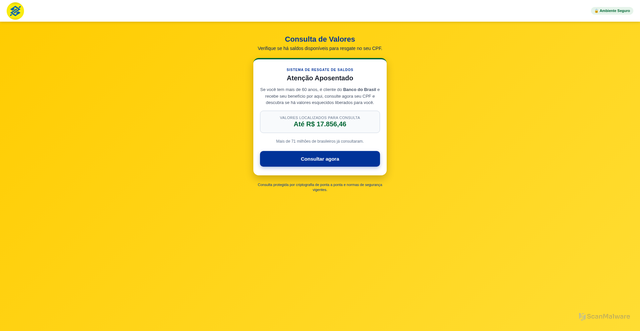 Security scan screenshot of https://valores-esquecidos-nine.vercel.app/
