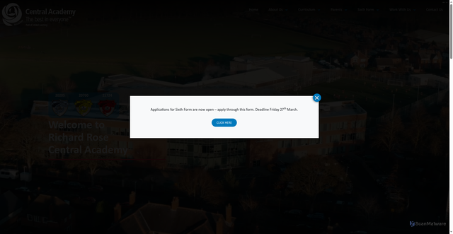 Security scan screenshot of https://www.rrca.org.uk/