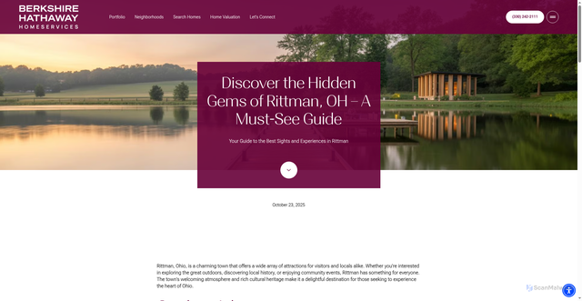 Security scan screenshot of https://sellinghomesthatfit.com/blog/hidden-gems-in-rittman-oh-you-need-to-discover