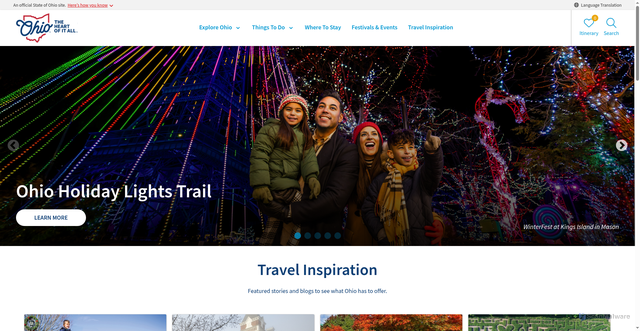 Security scan screenshot of https://ohio.org/