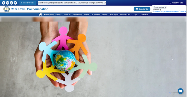 Security scan screenshot of https://cismsurakshabharti.in/
